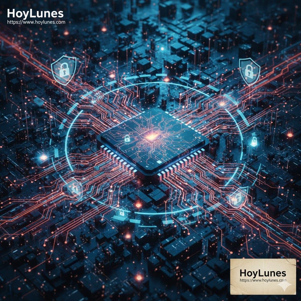 La ciberseguridad, integrada en la convocatoria, subraya la importancia de proteger las infraestructuras críticas que dependen de los nuevos chips.