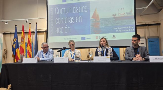 Hoy, en la sesión plenaria 2026 de la Red Española de Grupos de Pesca