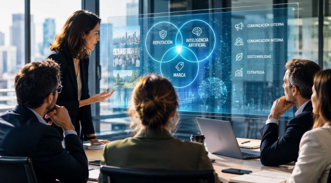 La comunicación corporativa ante un nuevo escenario: reputación, inteligencia artificial y marca