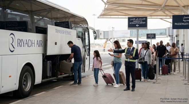 The invisible logistics of travel: the moment when the road and bus services become the indispensable allies to keep the international itinerary alive.