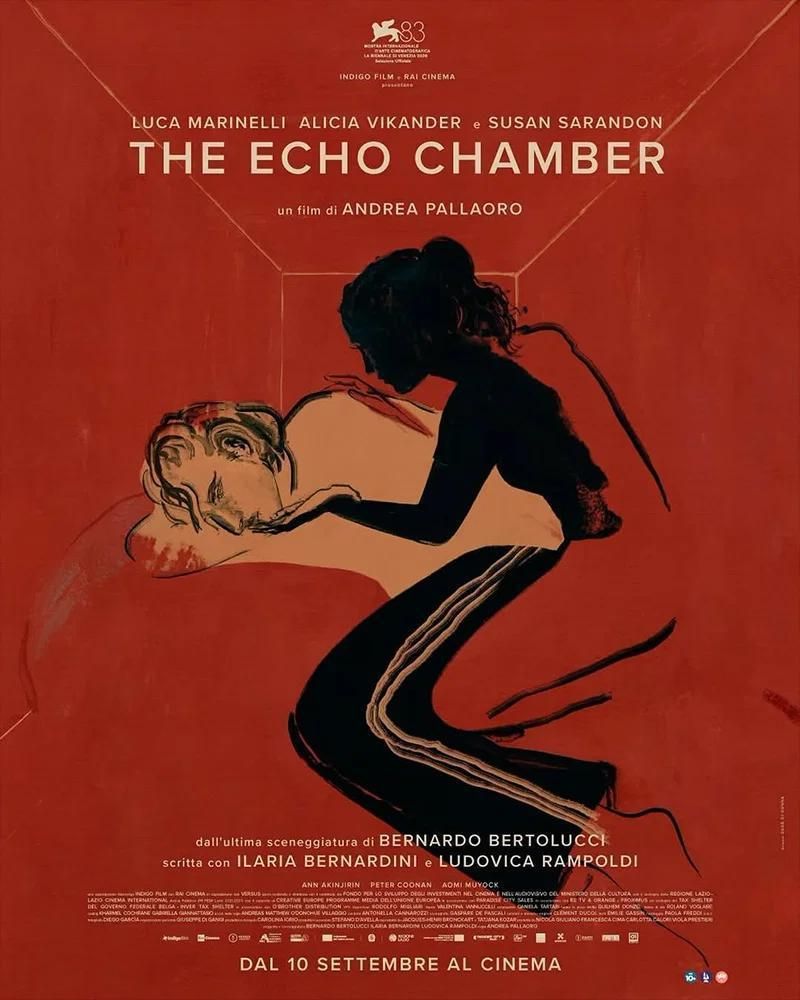 The Echo Chamber': Andrea Pallaoro dirige un drama de atmósfera teatral sobre el deseo, la dependencia emocional y los ecos perdurables de las relaciones pasadas.