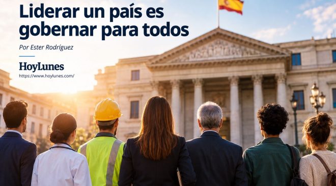 Liderar un país es gobernar para todos